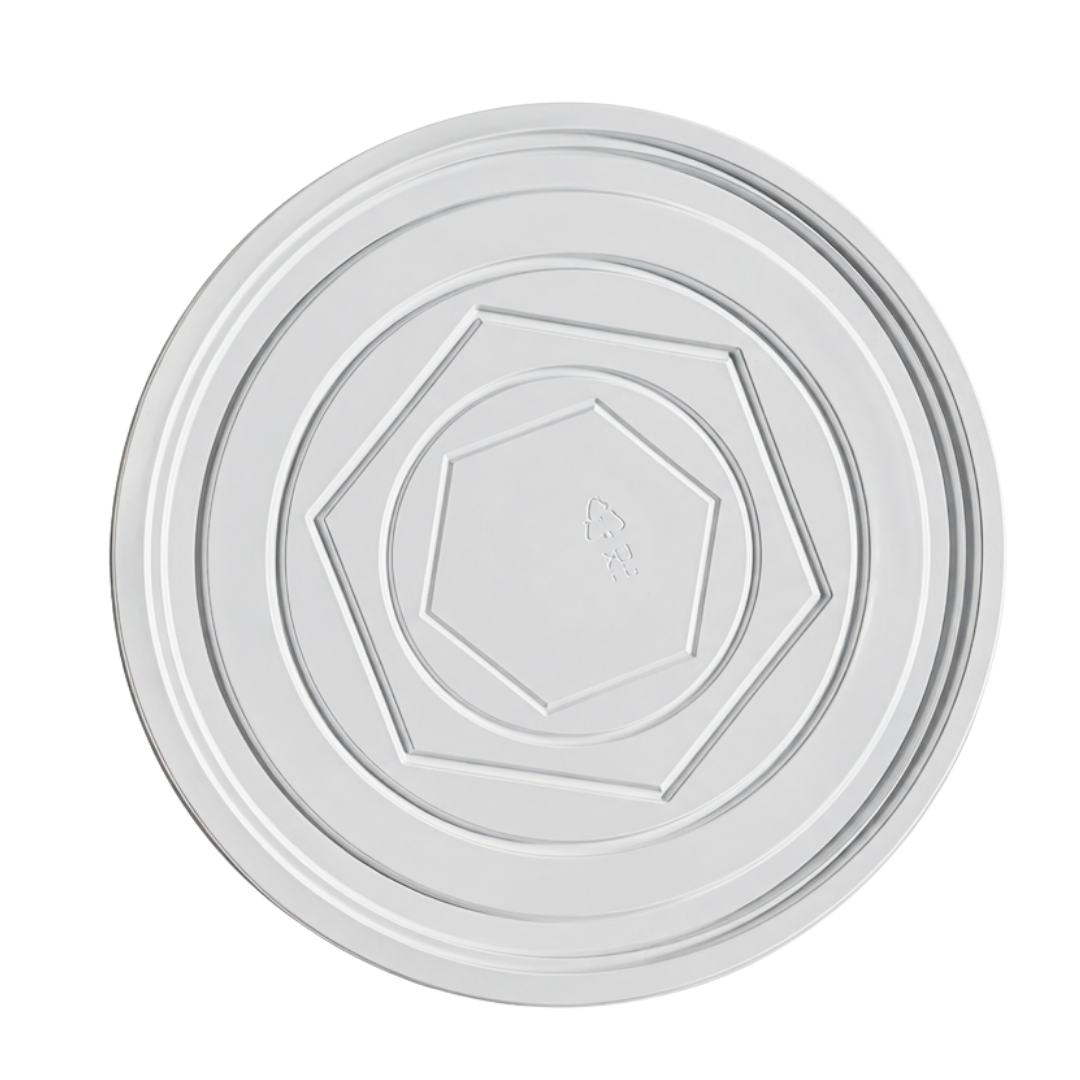plato blanco